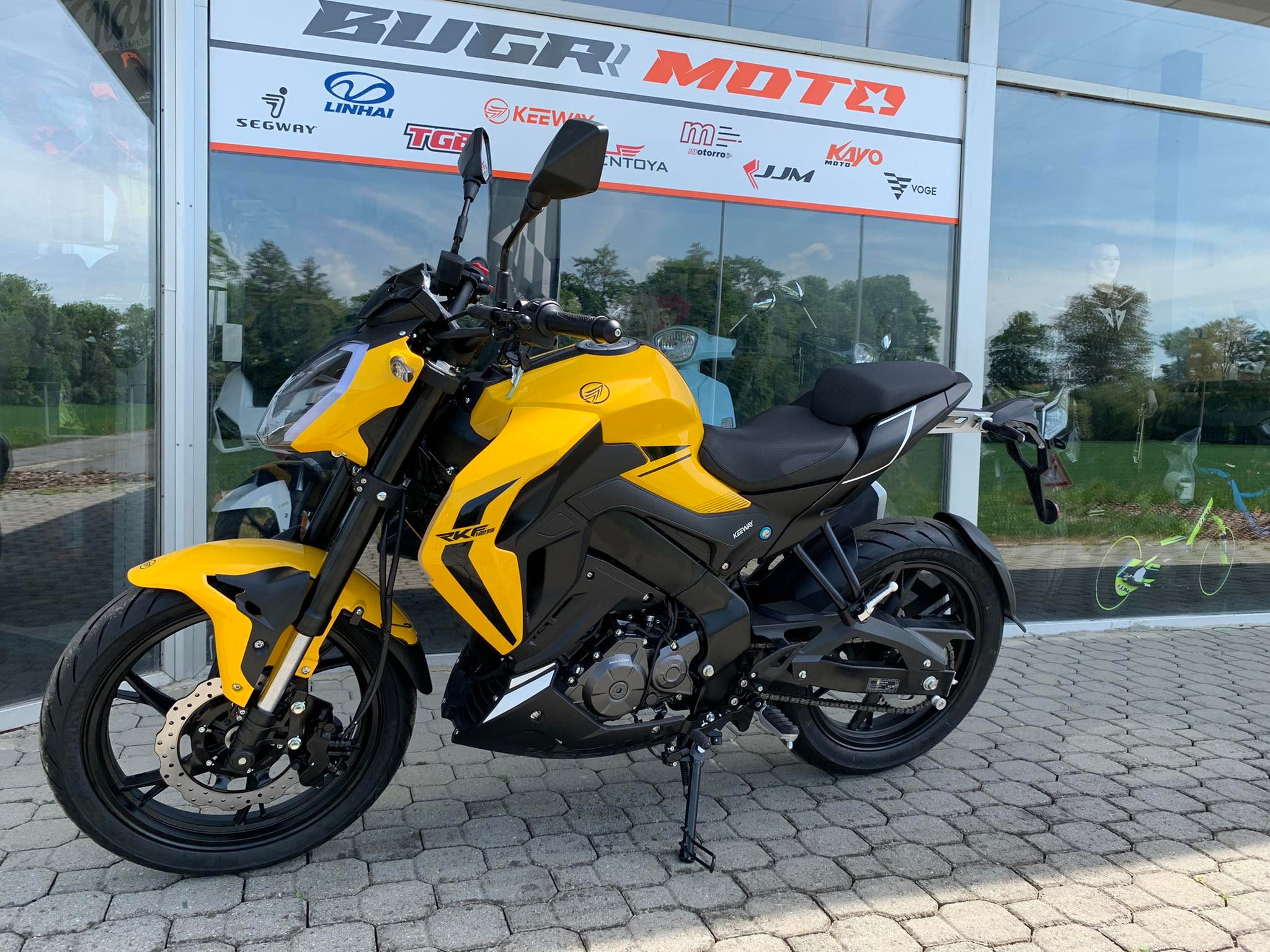 KEEWAY RKF 125i E5 žlutá