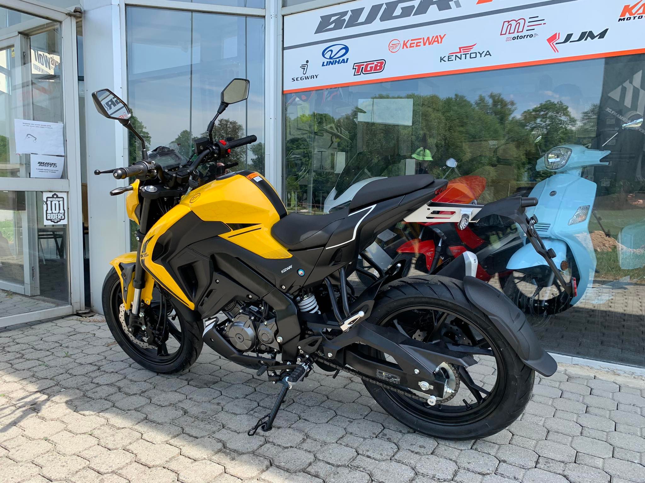 KEEWAY RKF 125i E5 žlutá
