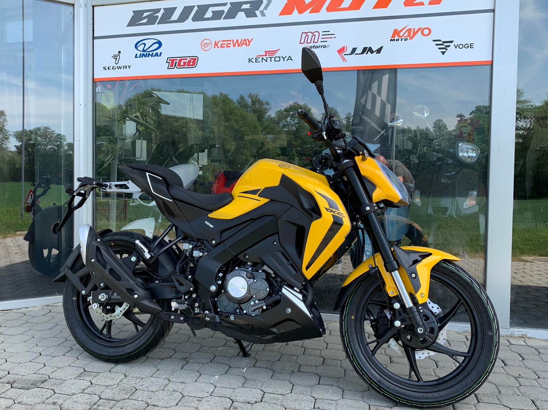 KEEWAY RKF 125i E5 žlutá