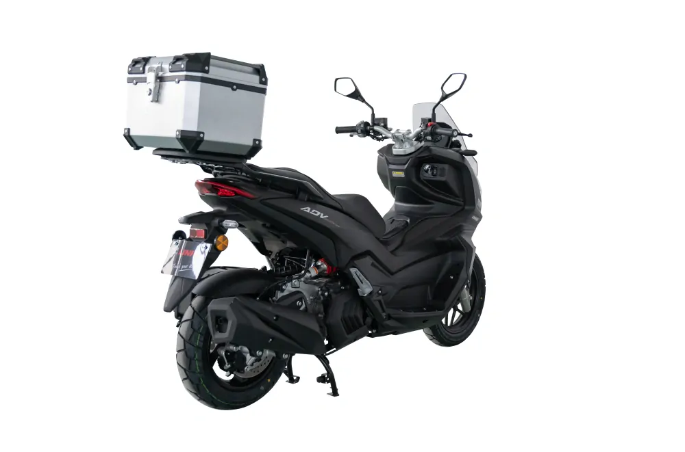 LINHAI SCOOTER BUCK 125 ADV E5, černý, šedý